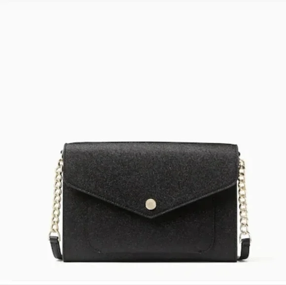 Kate Spade Black Tinsel Crossbody Bag NWT - Picture 1 of 4